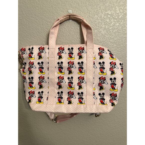 NWOT Stoney Clover Lane Disney Mickey n Minnie Ultimate Pair Mini Tote - Picture 6 of 7